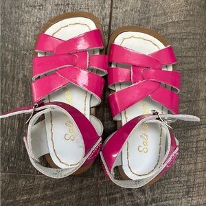 Kids Pink Saltwater original sandals